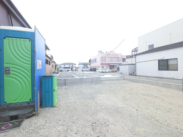 朝倉市甘木の新築一戸建の外観|建設予定地です♪