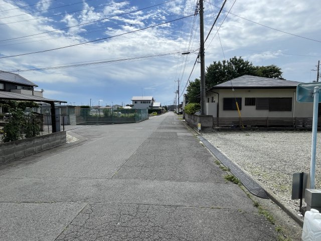 新築戸建・新築建売　那須塩原市若草町第9　稲村小・黒磯北中の前面道路含む現地写真