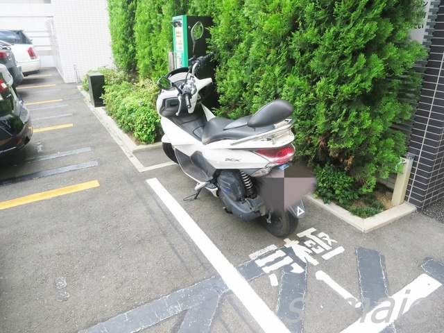 AXAS東十条アジールコートのその他共用部分|バイク置き場も有ります☆