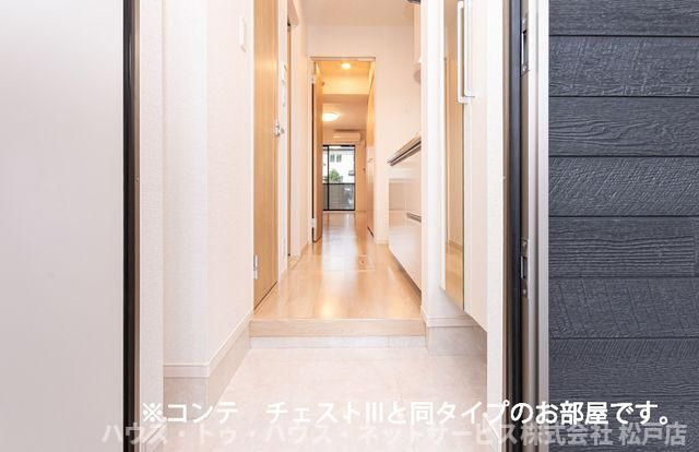 トポリーノの玄関