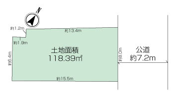【伊勢佐木長者町】建築条件なし！～南区永楽町2丁目土地～の画像