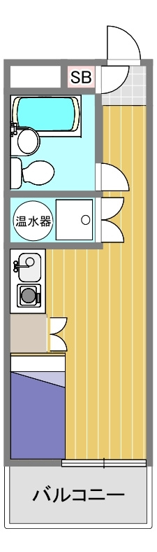 Dcourt六甲の間取り