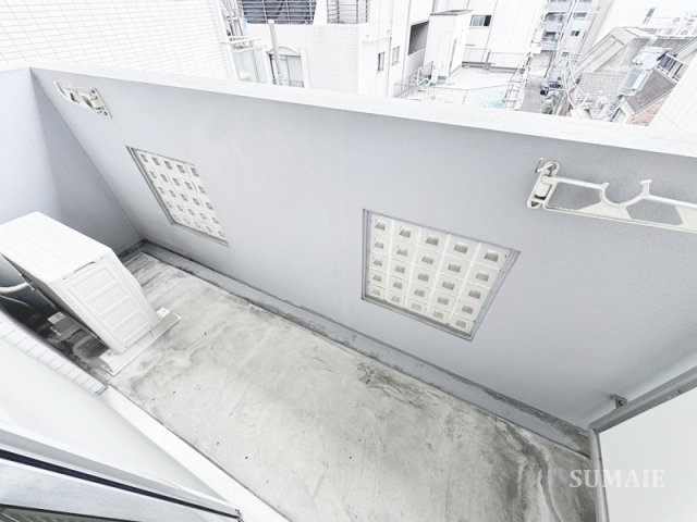メゾン桐生のバルコニー|バルコニーです
