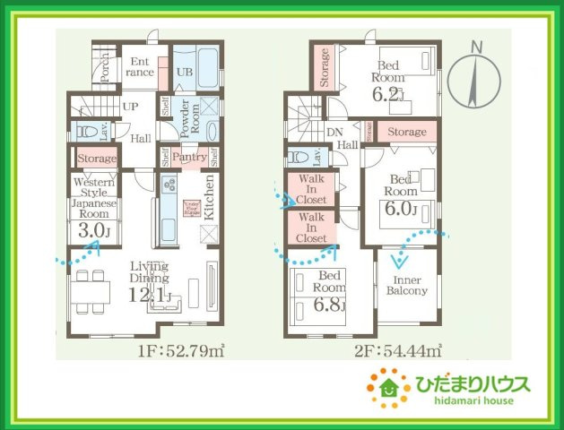 郡山市鶴見坦　新築戸建　2号棟