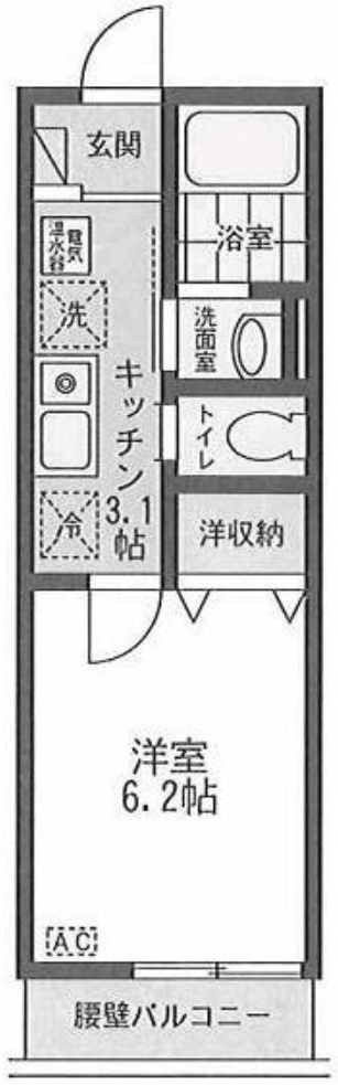 ティルタ南住吉の間取り