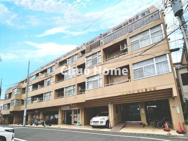 朝日プラザ堀切菖蒲園の外観|新耐震基準適合マンション。ペットの飼育可能マンションです。
