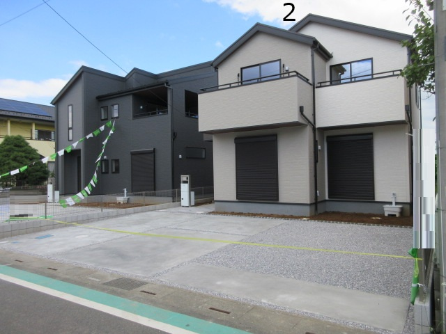 【仲介手数料無料】新築戸建　熊谷市拾六間1035-3（全2棟）の外観