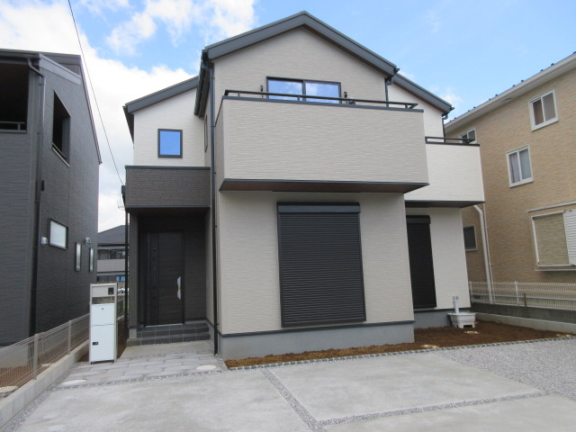 【仲介手数料無料】新築戸建　熊谷市拾六間1035-3（全2棟）の外観