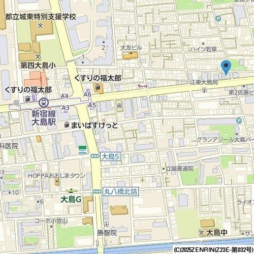 ダイナ大島の地図
