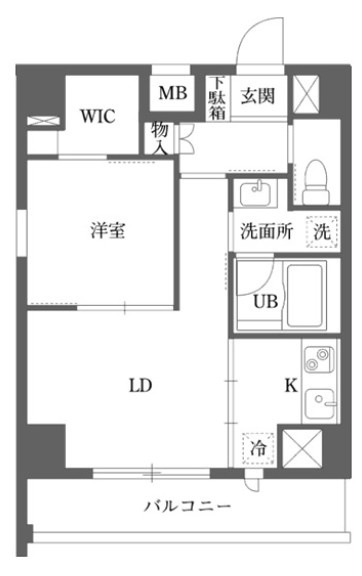 ダイナ大島の間取り