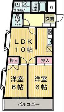 栃木県鹿沼市　一棟マンションの間取り