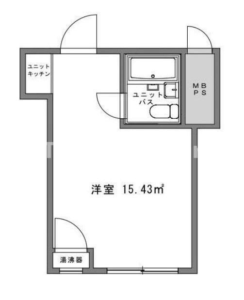 新宿三光町ハイムの間取り