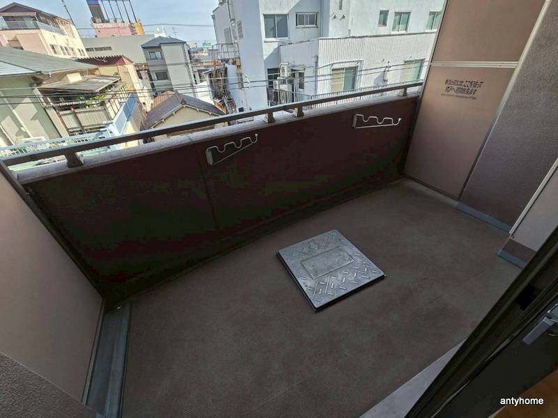 セレッソコート上本町イースト　仲介手数料無料のバルコニー