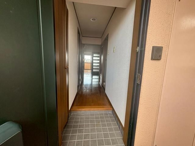 熊本市中央区水前寺５丁目の賃貸マンションの玄関
