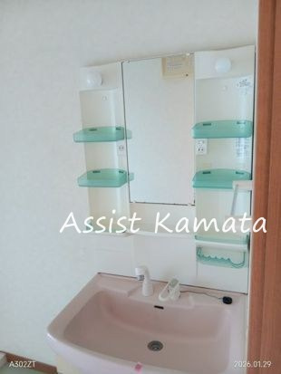 醍醐ハイツの独立洗面台