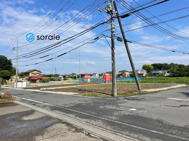 日高市旭ヶ丘　売地　の前面道路含む現地写真|6/12　撮影