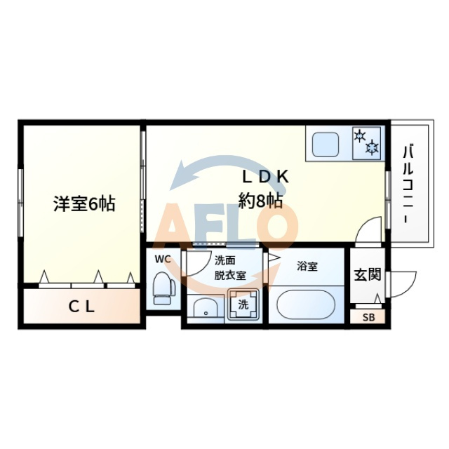 グレイス泉尾　泉尾北小学校区の間取り|グレイス泉尾　間取り