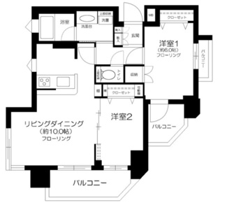 【間取り】 | 日神パレステージ八広 | 間取りです。