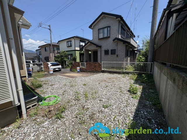 秦野市渋沢　中古戸建の庭