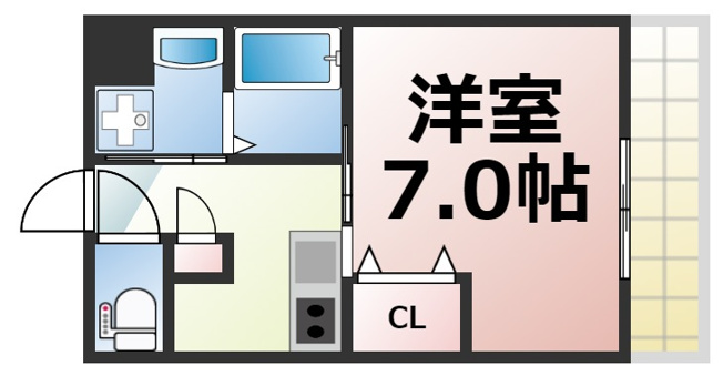 【間取り】 | PARK HILLS 今里 NOA　仲介手数料無料