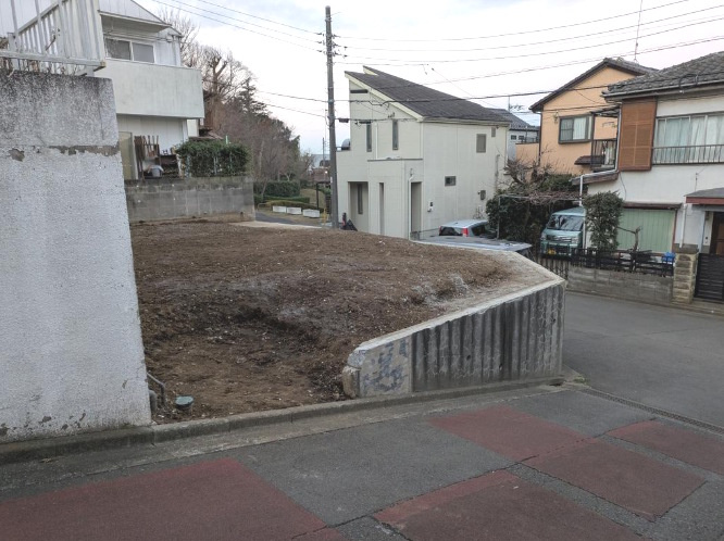 敷地面積30.3坪　売地　富士見市渡戸