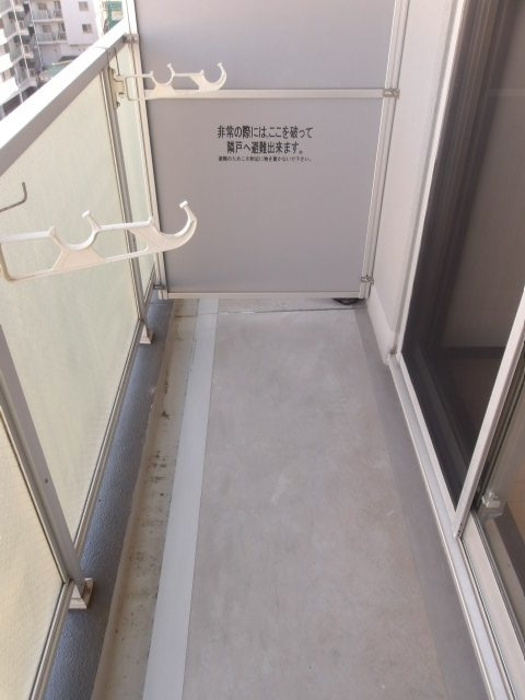 ジュモー京成船橋のバルコニー