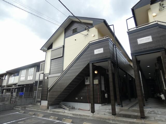 のアパートの外観