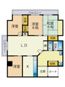 【間取り】 | シティパル末広　間取り図