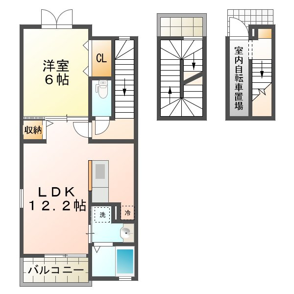 グレイス大町の間取り