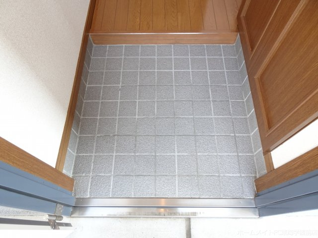 熊本市東区長嶺南６丁目の賃貸マンションの玄関