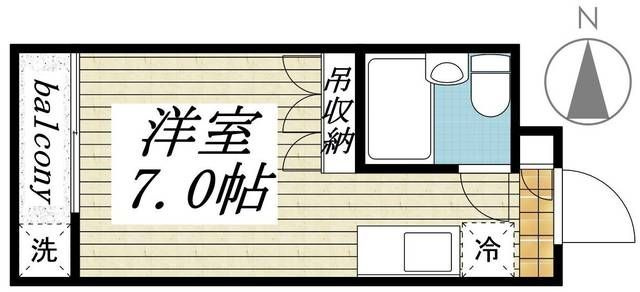 富田ハウス の間取り