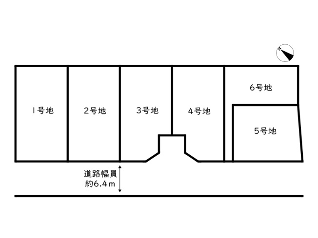 【区画図】 | Ts-land青山3丁目／全6区画