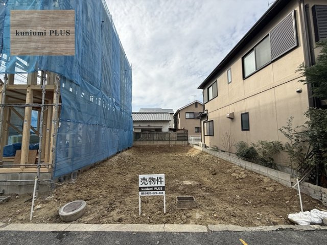 高石市東羽衣1丁目　モデルハウスの前面道路含む現地写真