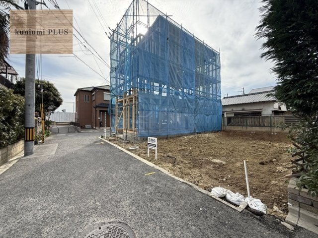 高石市東羽衣1丁目　モデルハウスの前面道路含む現地写真