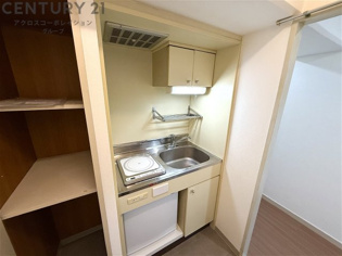 コンパクトでシンプルなキッチンです！