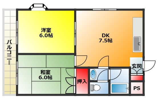 【間取り】 | サンピア21