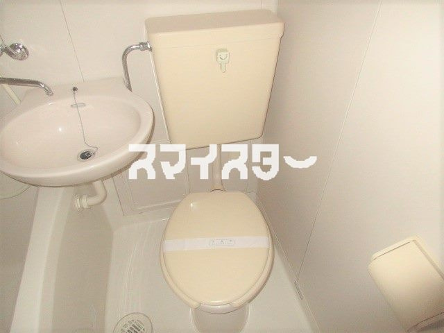 日野市東豊田４丁目のアパートのトイレ