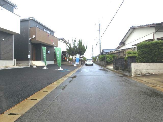 佐賀市下田町第1 　2号棟の前面道路含む現地写真|前面道路含む現地写真です