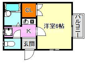 シーサイド月見山の間取り
