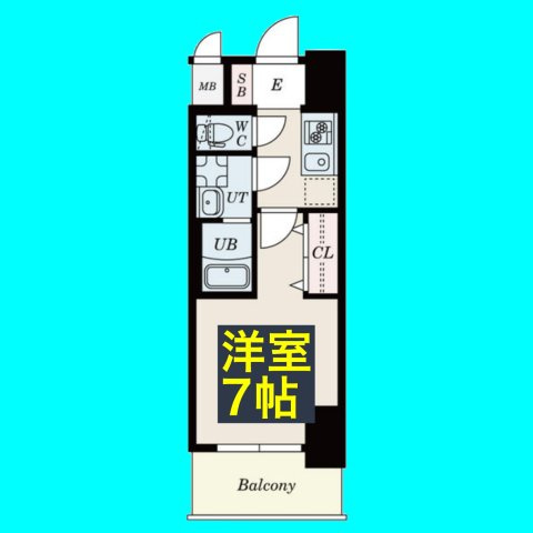 S-RESIDENCE堀田Northの間取り