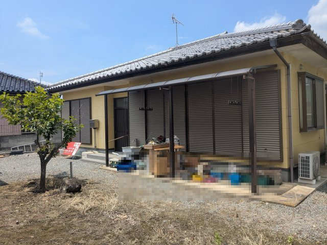 中古戸建　吉井町塩川の外観|広々4DKで暮らしやすい平屋住宅です。