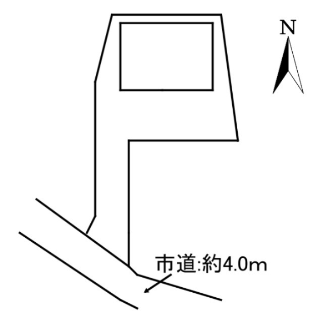 中古戸建　吉井町塩川の区画図