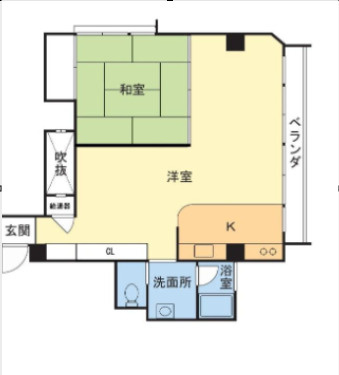 北松戸マンションの間取り