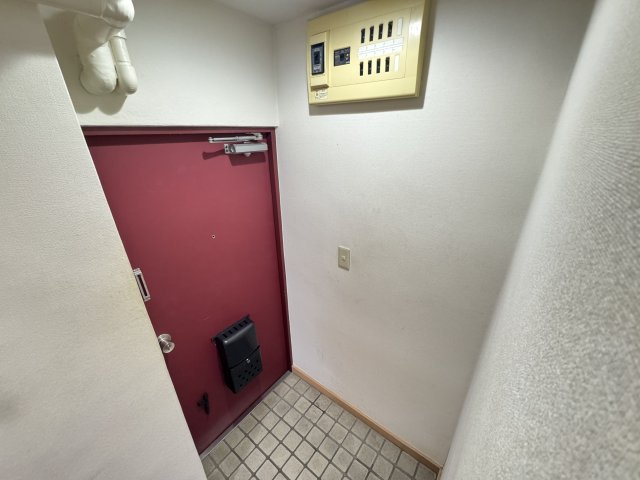 北松戸マンションの玄関