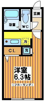 【間取り】 | Branche笹塚