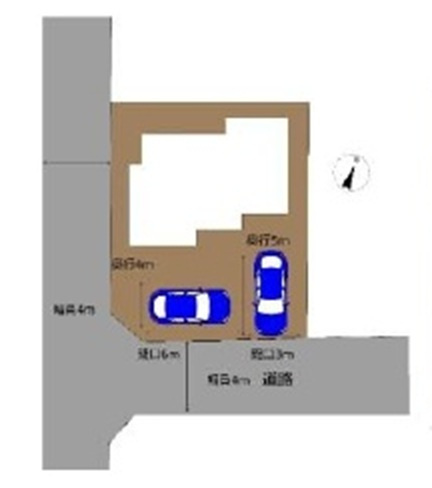 中古戸建　東松山市石橋1765-38（リフォーム住宅）の区画図