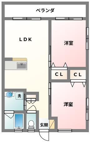 【間取り】 | Y's-HOUSE | ※間取りが反転している場合がございます