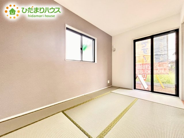 上尾市向山5丁目　新築戸建　07の和室|1階和室：5.5帖