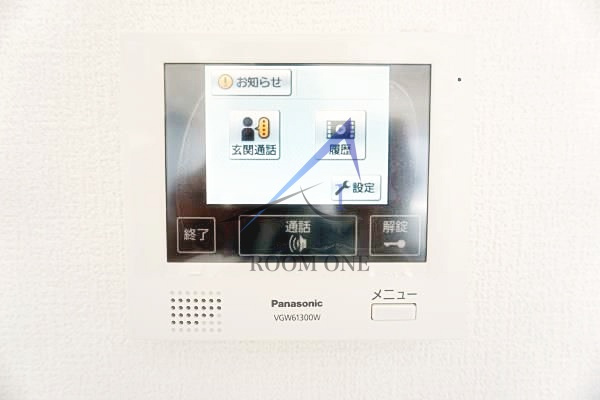 Ｃｒｏｓｓ　Ｐｏｉｎｔ　ＡＫＡＢＡＮＥのセキュリティ|モニター付きインターホンです。
