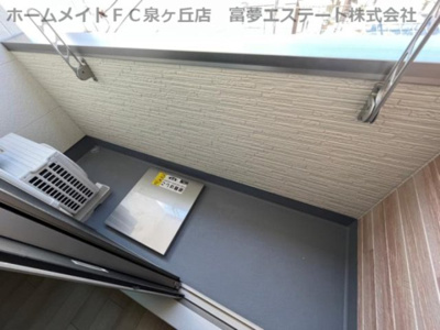 【バルコニー】 | フジパレス和泉葛の葉 | ※イメージ　同物件別号室の写真